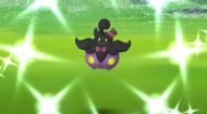 Shiny Pumpkaboo as seen in GO (Image via Niantic)